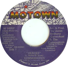 Commodores – Heroes (Vinyl, 7")