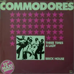 Commodores – Three Times A Lady / Brick House (Vinyl, 12")