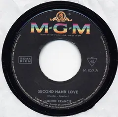 Connie Francis – Second Hand Love (Vinyl, 7")