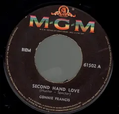 Connie Francis – Second Hand Love / Gonna Git That Man (Vinyl, 7")