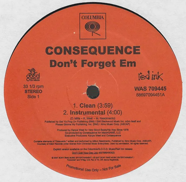 Consequence (2) – Don't Forget Em