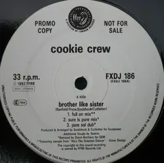 Cookie Crew* – Brother Like Sister (Vinyl, 12")