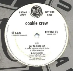 Cookie Crew* – Got To Keep On (Vinyl, 12")