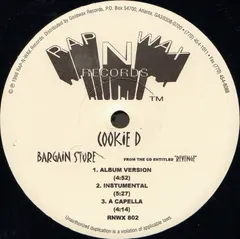 Cookie D – Bargain Store (Vinyl, 12")