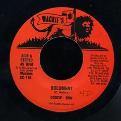 Coozie-Don* – Document (Vinyl, 7")