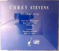 Corey Stevens – It's Over (CD, Single)