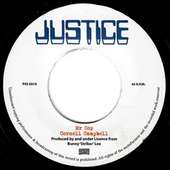 Cornell Campbell – Mr Cop (Vinyl, 7")