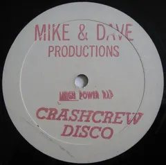 CrashCrew Disco – High Power Rap (Vinyl, 12")