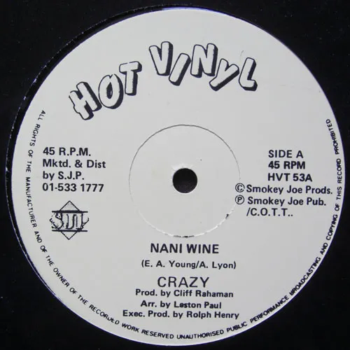 Crazy (4) – Nani Wine