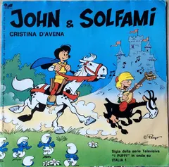 Cristina D'Avena – John & Solfami (Vinyl, 7")