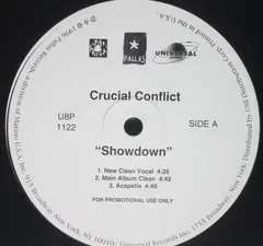 Crucial Conflict – Showdown (Vinyl, 12")