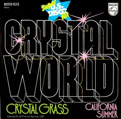 Crystal Grass Philips – Crystal World (Vinyl, 7")