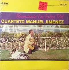 Cuarteto De Manuel Jimenez* – Recordando Los Exitos Del Cuarteto De Manuel Jimenez (Vinyl, LP)
