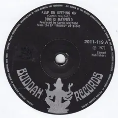 Curtis Mayfield – Keep On Keeping On (Vinyl, 7")