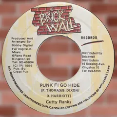 Cutty Ranks – Punk Fi Go Hide (Vinyl, 7")