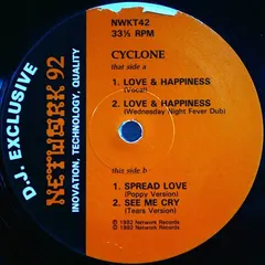 Cyclone Network Records – Love & Happiness (Vinyl, 12")