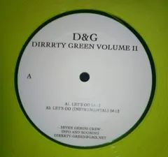D & G (3) – Dirrrty Green Vol. 2 (Vinyl, 12")