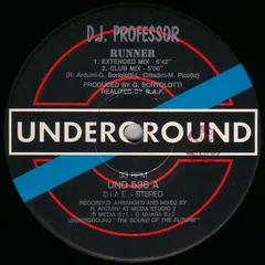 D.J. Professor* – Runner / Anxiety (Vinyl, 12")