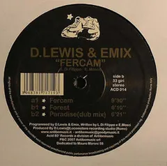 D.Lewis & Emix – Fercam (Vinyl, 12")
