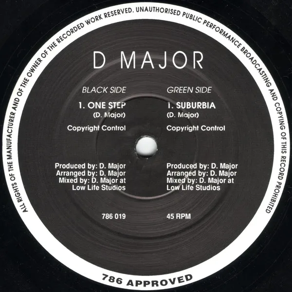 D Major (3) – Suburbia / One Step