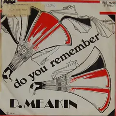 D. Meakin* – Do You Remember (Vinyl, 7")