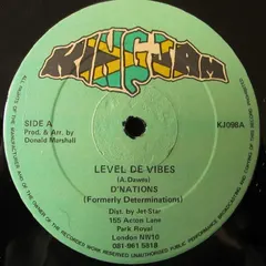 D'Nations – Level De Vibes (Vinyl, 12")