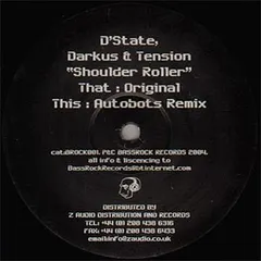 D'State, Darkus (2) & Tension (2) – Shoulder Roller (Vinyl, 12")