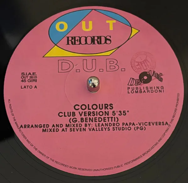 D.U.B. (2) – Colours
