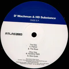 D'Wachman & HD Substance – Onze E.P. (Vinyl, 12")