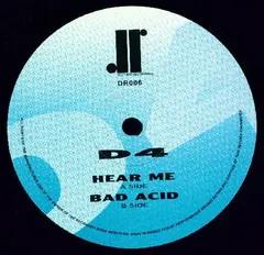 D4 – Hear Me / Bad Acid (Vinyl, 12")