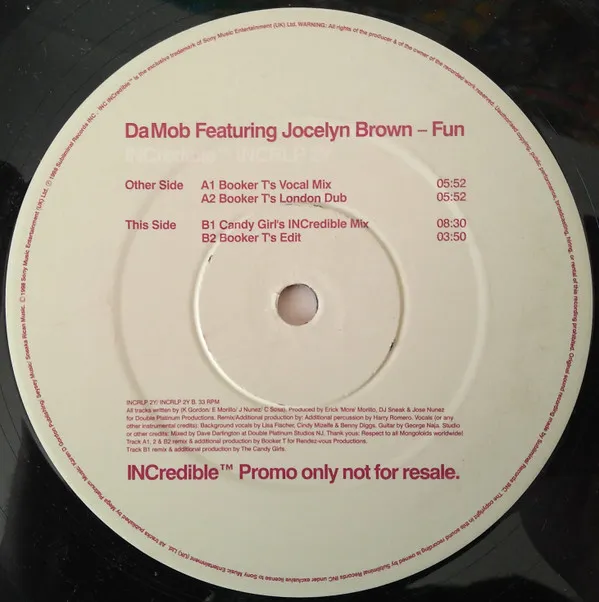 Da Mob Featuring Jocelyn Brown – Fun