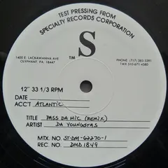 Da Youngstas* – Pass Da Mic (Remix) (Vinyl, 12")