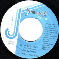 Daddy Screw – H.I.V. Positive (Vinyl, 7")