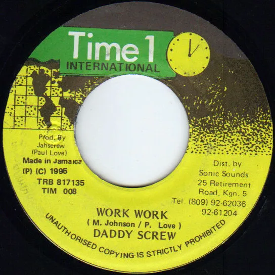 Daddy Screw – Work Work