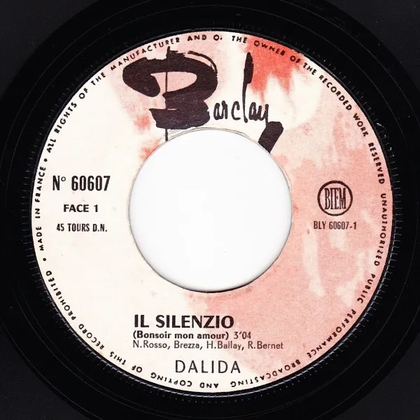 Dalida – Il Silenzio