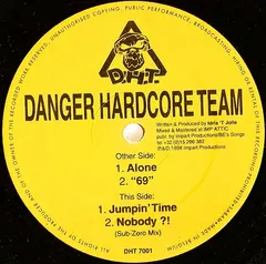 Danger Hardcore Team – Alone (Vinyl, 12")