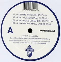 Daniel Steinberg – Rush Me (Vinyl, 12")