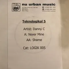 Danny C – Never Mine / Shame (Vinyl, 12")