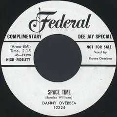 Danny Overbea – Space Time / Candy Bar (Vinyl, 7")