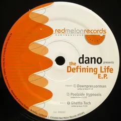 Dano – The Defining Life E.P. (Vinyl, 12")