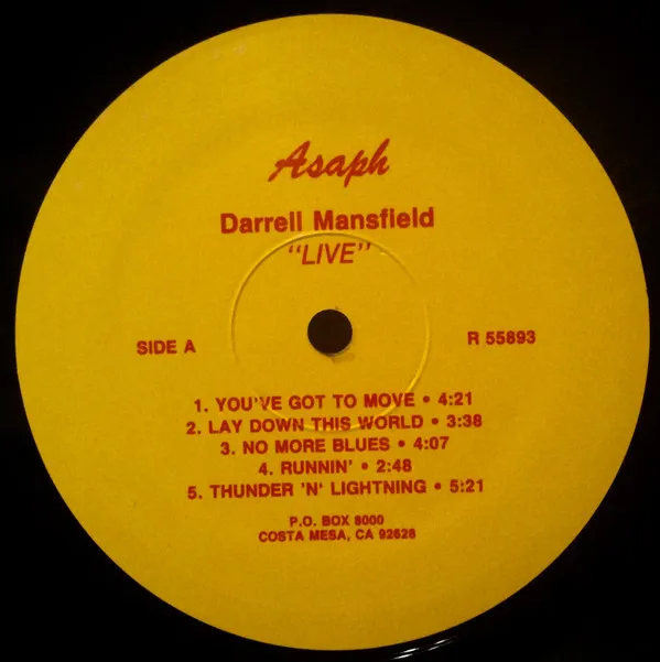 Darrell Mansfield – "Live"