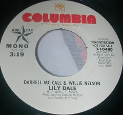 Darrell McCall & Willie Nelson – Lily Dale (Vinyl, 7")
