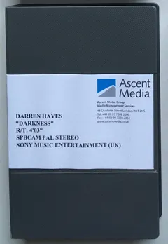 Darren Hayes – Darkness (Betacam SP, Advance)