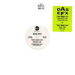 Das EFX – They Want EFX (Vinyl, 12")
