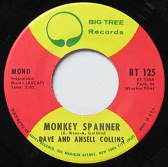 Dave And Ansell Collins* Big Tree Records – Monkey Spanner (Vinyl, 7")