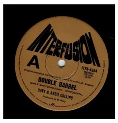 Dave & Ansil Collins* Interfusion – Double Barrel (Vinyl, 7")