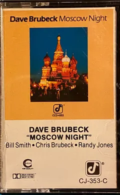 Dave Brubeck – Moscow Night (Cassette, Album)