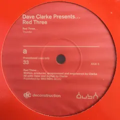 Dave Clarke – Red Three (Vinyl, 12")