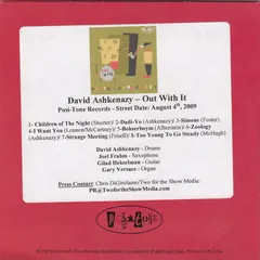 David Ashkenazy – Out With It (CD, Album)