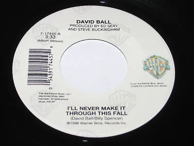 David Ball (3) – I'll Never Make It Through This Fall